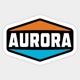 Aurora Colorado Sticker